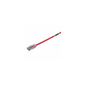 Cable de Parcheo UTP Cat6A, CM/LSZH, Di?metro Reducido (28AWG), Color Rojo, 4.57 Metros (15 Pies)