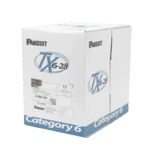 Bobina de Cable UTP 305 Metros (1000 Pies) de Cobre TX6-28?, Blanco, Categor?a 6, Di?metro Reducido (28 AWG), CM/LSZH, de 4 Pares