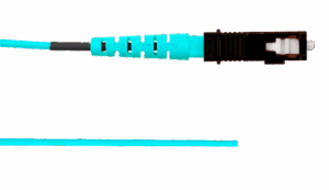 Pigtail de Fibra ?ptica SC Simplex, Multimodo OM3 50/125, 900um, Color Aqua, 2 Metros (6.56 Pies)
