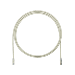 Cable de Parcheo UTP, Cat6A, 24 AWG, CM, Color Gris, 0.91 Metros (3 Pies)