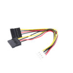 Cable Doble de Corriente SATA / Compatible con DVR´s epcom y HIKVISION / 15 cm de Longitud - Image 4