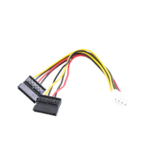 Cable Doble de Corriente SATA / Compatible con DVR´s epcom y HIKVISION / 15 cm de Longitud - Image 5