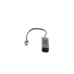 HUB USB-A 3.0 4 en 1 | 4 Puertos USB-A 3.0 (5Gbps) | Cable de 25 cm | Indicador Led | Ideal para Transferencia de Datos | Entrada USB-C para alimentar equipos de mayor consumo como discos duros | Color Negro. - Image 4