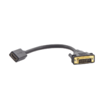 Convertidor DVI Macho a HDMI Hembra | Bidireccional | DVI 24+1 | 1080P@60Hz | Cable de 22 cm (8.66 Pulgadas) | Negro - Image 3