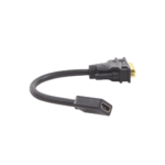 Convertidor DVI Macho a HDMI Hembra | Bidireccional | DVI 24+1 | 1080P@60Hz | Cable de 22 cm (8.66 Pulgadas) | Negro - Image 5