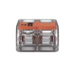Borne de Conexión con Palancas / Serie 221 / 6 mm² Máximo / 30 A / 300 V / Transparente / T85 / CAGE CLAMP® / Conexión Lateral - Image 3