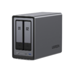 NASync DXP2800 | SO UGOS Pro |  Intel N100 12th Gen Intel® 4 Core™ | 2 Bahías SATA hasta 48TB | 2-Bahias (M.2 NVMe) hasta 16TB | 8GB DDR5 (Exp. a 16GB) | Ethernet 2.5G  | HDMI 4K | 2* USB2.0 | 1*USB 3.2Gen | 1* USB 3.2Gen2 | 1*USB-C 3.2Ge
