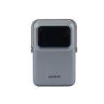 Power Bank Serie UNO Inalambrico | 10000mAh | 7.5W/20W  |  Con Emojis de Estado | Carga Rápida USB-C Bidireccional  | Pantalla TFT  Inteligente | Con Holder | Color Grey. - Image 7