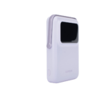 Power Bank Serie UNO Inalambrico | 10000mAh | 7.5W/20W  |  Con Emojis de Estado | Carga Rápida USB-C Bidireccional  | Pantalla TFT  Inteligente | Con Holder | Color Purple. - Image 5