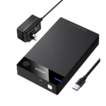 Carcasa de Disco Duro para  3.5" y  2.5" (Enclosure) | Con Cable USB 3.0 | Para HDD 3.5" / SSD 2.5" | SATA I/II/III | UASP | Hasta 16 TB | Compatible con Windows, Linux, Mac OS | No Requiere Controlador | Cable 1m | Incluye Adaptador d