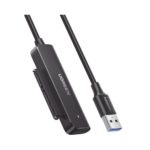 Cable Adaptador SATA a USB 3.0 | SATA 3.0/2.0 | Soporta HDD y SSD de 2.5" | Soporta S.M.A.R.T, TRIM, UASP | No Requiere Adaptador de Corriente | Cable 50 cm.