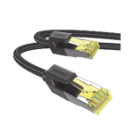 Cable Ethernet Cat7 CLASS F/FTP Redondo con Malla de Nylon 1 Metro (3.28 Pies) - Image 2