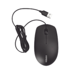Mouse Óptico USB | Cable USB de 1.5 metros | 3 Botones | 1200DPI | Diseño Ergonómico | Silencioso | Color Negro | Windows / MacOS / Linux / Chrome y otros | También Compatible con  DVR / NVR. - Image 2