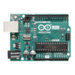Placa de Desarrollo Arduino UNO R3 / Microcontrolador ATmega328P / 14 Pines Digitales / 6 Entradas Analógicas / USB-B / Compatibilidad Shields / Educación e Industria