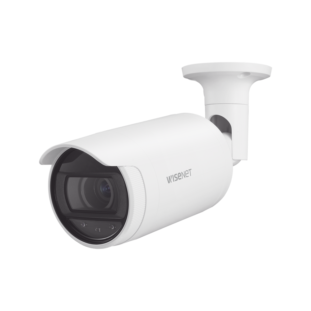 Camara IP Tipo Bala Antivandálica 2 Megapíxel / Lente 3.3 a 10.3 mm / IR 30M / WDR 120db / IP66 / H.265 & WiseStream / Modo pasillo