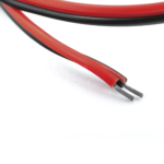 Cable con Conector Macho (Pigtail) / Alimentación para Vcc con Puntas Libres / Polarizado / Largo 22 cm (8.66 Pulgadas) / Calibre 22AWG. - Image 3