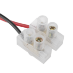 Cable de Alimentación con Conector Macho a Bloque de Terminal Atornillable / Calibre 18 AWG / Longitud 28.5 cm (11.22 Pulgadas) / Ideal para Alimentación de Cámaras - Image 2