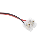 Cable de Alimentación con Conector Macho a Bloque de Terminal Atornillable / Calibre 18 AWG / Longitud 28.5 cm (11.22 Pulgadas) / Ideal para Alimentación de Cámaras - Image 4