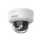 [ColorVu 3.0 + MD 3.0] Domo IP 2 Megapixel / Lente 2.8 mm / 30 mts IR + 30 mts Luz Blanca / Micrófono Integrado / ACUSENSE Lite / Exterior IP67 / IK08 / dWDR / PoE / Micro SD