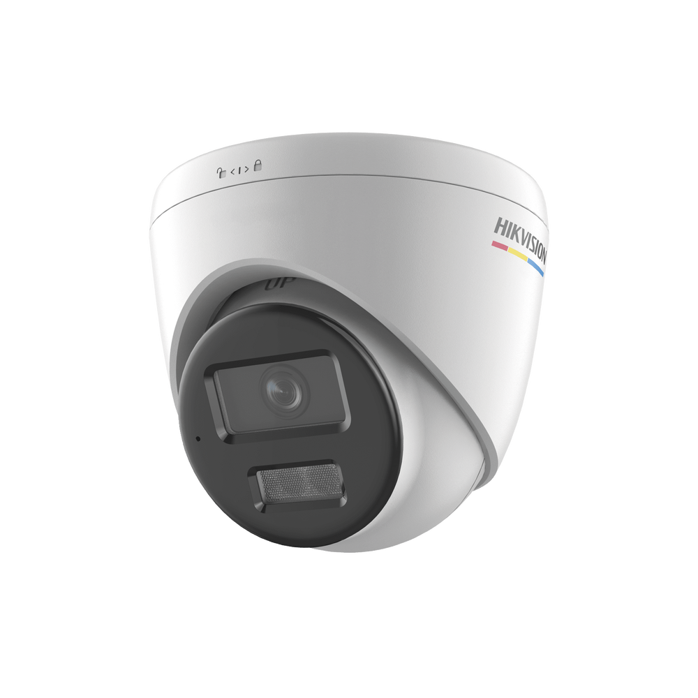 [ColorVu 3.0 + MD 3.0] Turret IP 4 Megapixel / Lente 2.8 mm / 30 mts IR + 30 mts Luz Blanca / Micrófono Integrado / ACUSENSE Lite / Exterior IP67 / WDR 120 dB / PoE / Micro SD