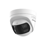 [PROTECCIÓN ACTIVA] Turret IP 6Megapixel / 2 Lentes de 2.8 mm (Imagen Panorámica 180°) / 30 mts IR / Exterior IP67 / Luz Intermitente y Alerta de Audio / Audio Bidireccional / ACUSENSE / WDR 120 dB / Micro SD