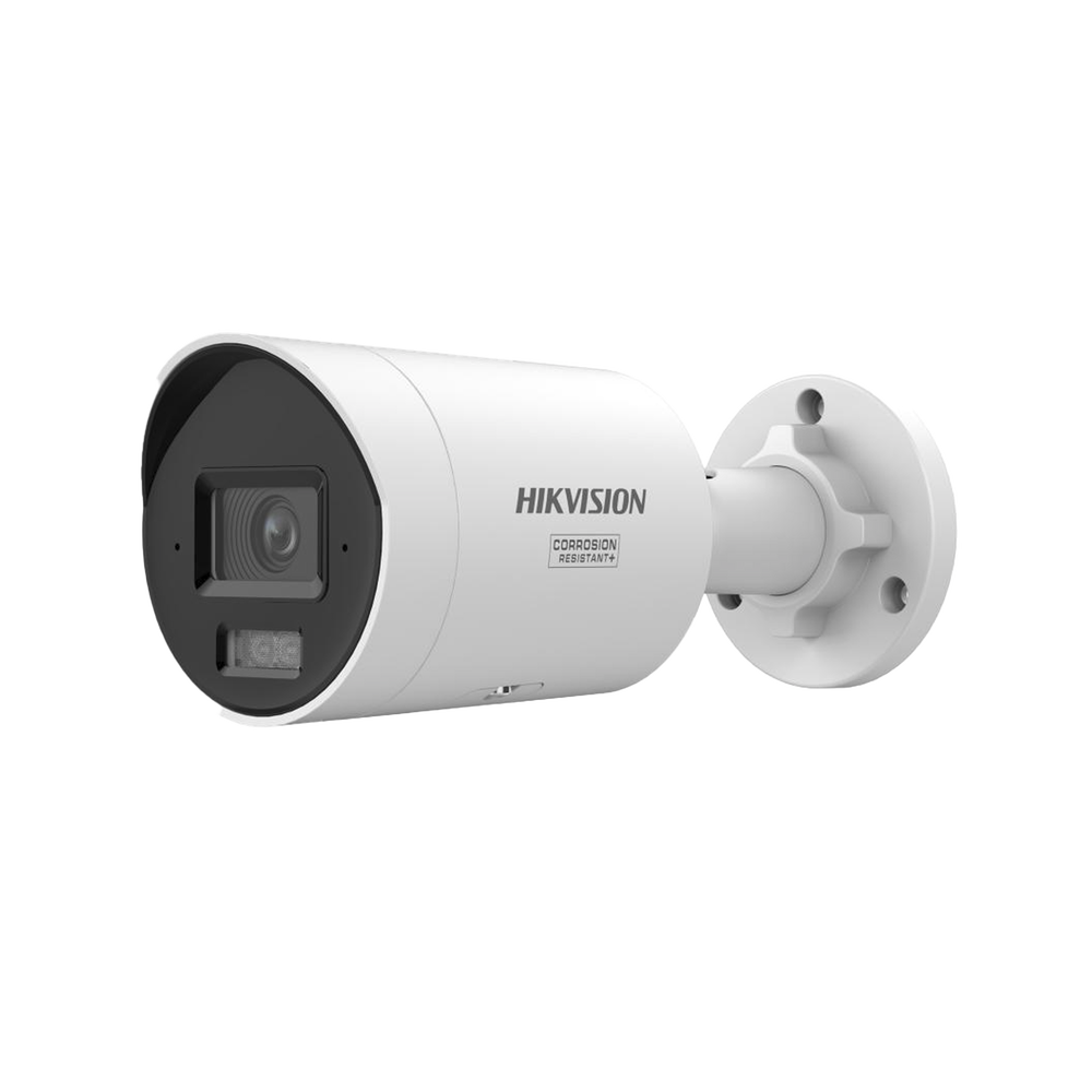 [Dual Light + ColorVu 3.0 + HikAI] Bala IP 6 Megapixel / Lente 2.8 mm / 40 mts IR + Luz Blanca / 2 Microfonos Integrados / Exterior IP67 / WDR 130 dB / ACUSENSE 3.0 / Metal / NEMA 4X / ACUSEEK