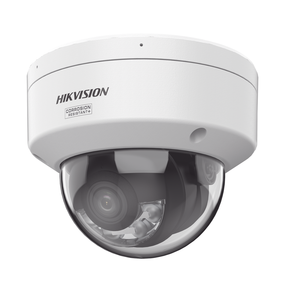 [Dual Light + ColorVu 3.0 + HikAI] Domo IP 8 Megapixel / Lente 2.8 mm / 30 mts IR + Luz Blanca / 2 Microfonos Integrados / Exterior IP67 / WDR 130 dB / ACUSENSE 3.0 / Metal / NEMA 4X / ACUSEEK
