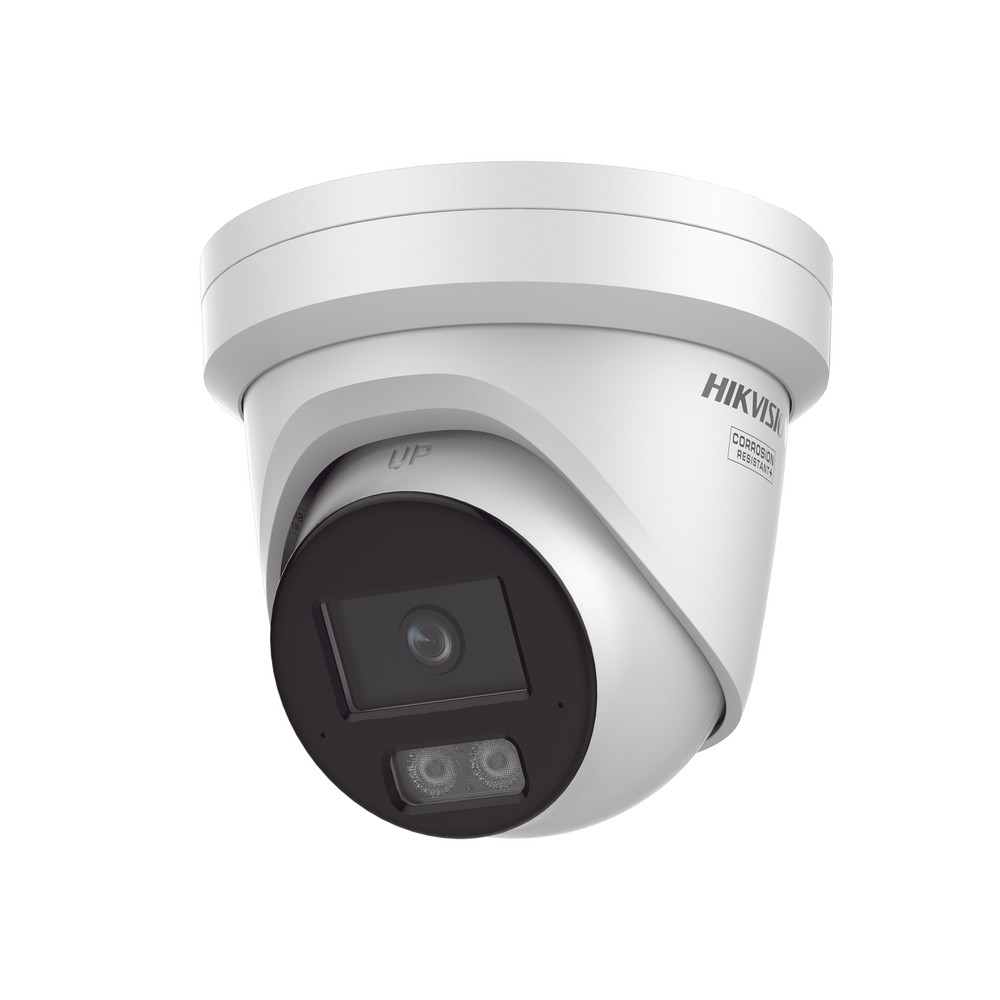 [Dual Light + ColorVu 3.0 + HikAI] Turret IP 4 Megapixel / Lente 2.8 mm / 30 mts IR + Luz Blanca / 2 Microfonos Integrados / Exterior IP67 / WDR 130 dB / ACUSENSE 3.0 / Metal / NEMA 4X / ACUSEEK
