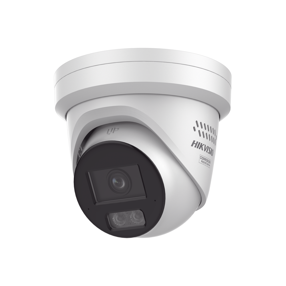 [Dual Light + ColorVu 3.0 + HikAI] Turret IP 4 Megapixel / Lente 2.8 mm / 30 mts IR + Luz Blanca / 2 Microfonos Integrados / Exterior IP67 / Estrobo Luz Blanca / WDR 130 dB / ACUSENSE 3.0 / Metal / NEMA 4X / ACUSEEK