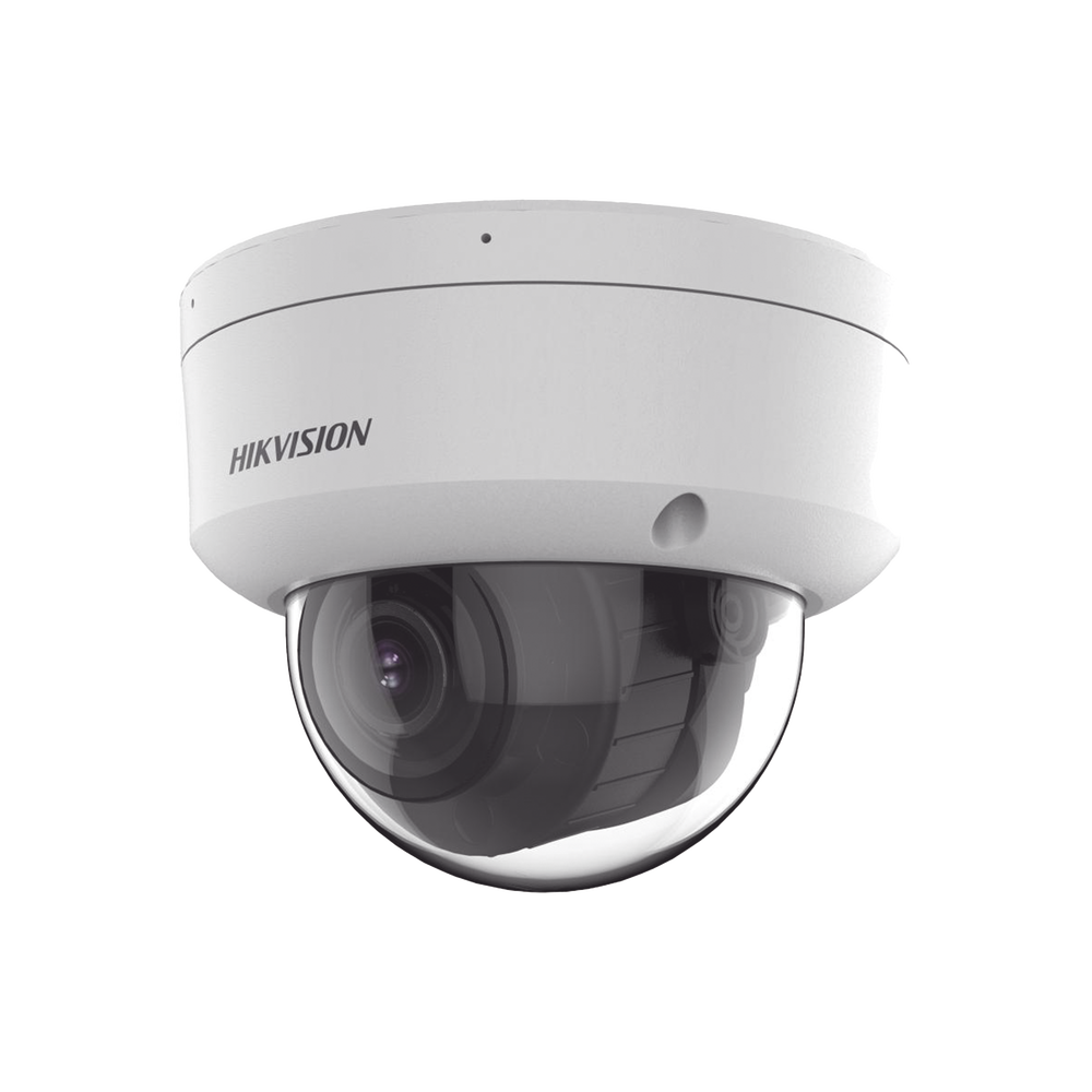 [Dual Light + 2 Micrófonos Integrados] Domo IP 6  Megapixel / Lente Mot. 2.8 a 12 mm / 40 mts Luz Blanca + 40 mts IR / ACUSENSE / Exterior IP67 / IK10 / WDR 120 dB / PoE / ONVIF / Alarmas I/O / Micro SD / Metal / ACUSEEK
