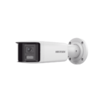 [FlexVu] [PROTECCIÓN ACTIVA] Bala IP 4 Megapixel / 2 Lentes de Lente 2.8 mm (Imagen Panorámica 180°) / 40 mts IR / Exterior IP67 / Luz Intermitente y Alerta de Audio / Audio Bidireccional / ACUSENSE / WDR 120 dB / Micro SD