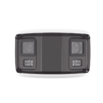 [FlexVu] [PROTECCIÓN ACTIVA] Bala IP Panorámica 8 Megapixel (4K) / 2 Lentes 4 mm (180°) / Imagen a Color 24/7 (ColorVu) / PoE / WDR 130° / IP67 / ACUSENSE / Luz Estroboscópica y Alarma Audible / 40 mts Luz Blanca / Micro SD - Image 2