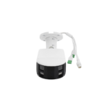[FlexVu] [PROTECCIÓN ACTIVA] Bala IP Panorámica 8 Megapixel (4K) / 2 Lentes 4 mm (180°) / Imagen a Color 24/7 (ColorVu) / PoE / WDR 130° / IP67 / ACUSENSE / Luz Estroboscópica y Alarma Audible / 40 mts Luz Blanca / Micro SD - Image 7