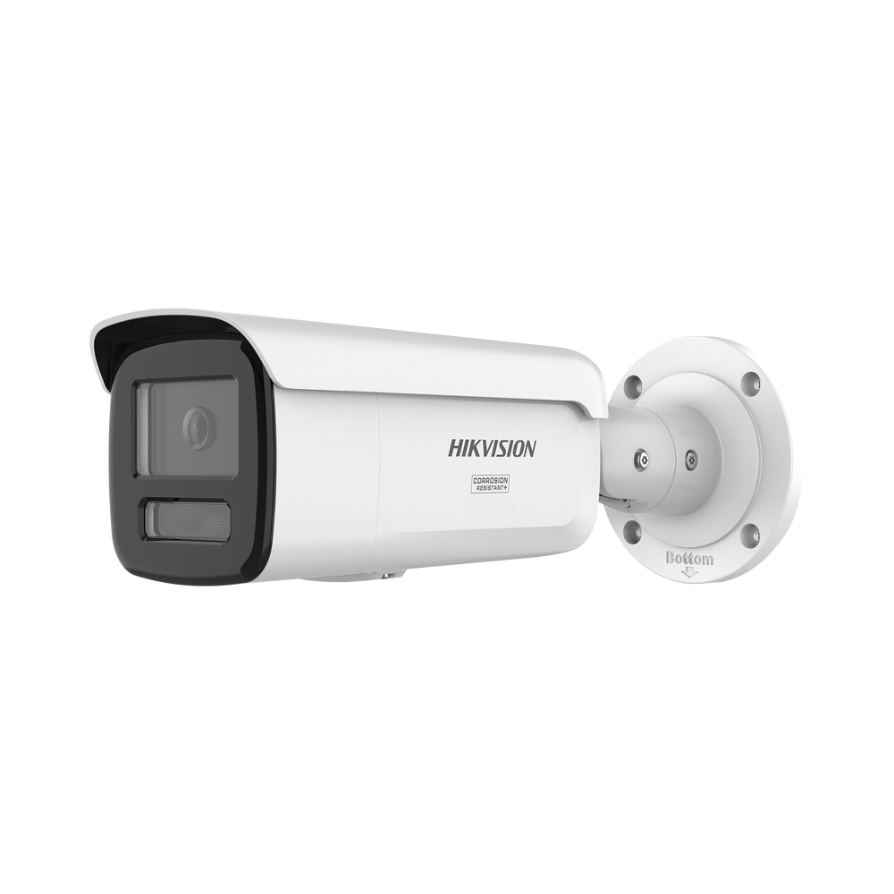 [Dual Light + ColorVu 3.0 + HikAI] Bala IP 8 Megapixel / Lente 4 mm / 60 mts IR + Luz Blanca / Exterior IP67 / WDR 130 dB / ACUSENSE 3.0 / Metal / NEMA 4X / ACUSEEK