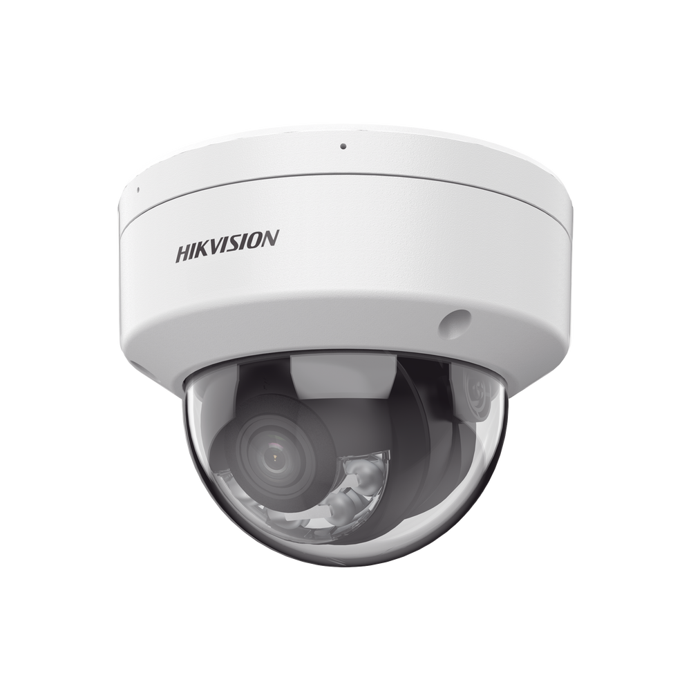 [Dual Light + ColorVu 3.0 + HikAI] Domo IP 8 Megapixel / Lente 2.8 mm / 30 mts IR + Luz Blanca / 2 Microfonos Integrados / Exterior IP67 / WDR 130 dB / ACUSENSE 3.0 / Metal / NEMA 4X / ACUSEARCH