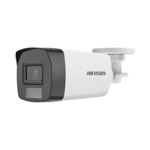 [Dual Light + ColorVu] Bala TURBOHD 3K (5 Megapixel) / Lente 2.8 mm / 40 mts IR + 40 mts Luz Blanca  / Gran Angular 104.5° / Exterior IP67 / Micrófono Integrado / dWDR / 4 Tecnologías