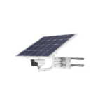 Kit Cámara Térmica Solar - Resolución 256 x 192 / Rango de temperatura -20°C a 150°C / Fusión de imagen bi-espectro / Alarma audible y estroboscópica / 4G LTE / Batería Lithium 360Wh / Panel solar 80W / IP