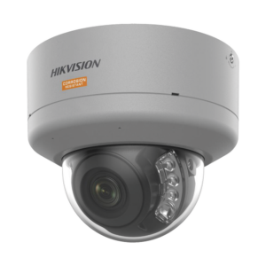 [Dual Light + ColorVu] Domo IP 4 Megapixel / Lente 2.8 mm / Polimero Anticorrosivo (Ideal para Zonas Costeras o Alta Salinidad) / 40 Mts IR + 40 Mts Luz Blanca / 2 Micrófonos Integrados / WDR 130 dB / IP68 / IK10