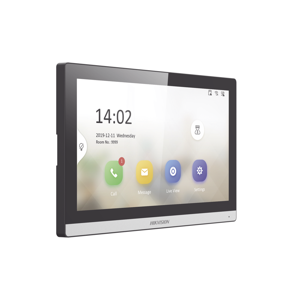 Monitor IP WiFi Touch Screen 7" Bisel DELGADO para Videoportero IP / Vídeo en Vivo / PoE Estándar / Apertura Remota / Llamada Entre Monitores / Audio bidireccional / Borde slim