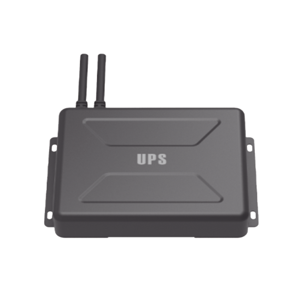 UPS Movil para Grabadoras de Video Vehicular / Alimentación Ininterrumpida 67 Wh / Batería LiFePO4 7000 mAh / Entrada 12-36 VDC / Salida 9.6 VDC / Protección contra Sobretensión / Conectores Aviación 6 Pines