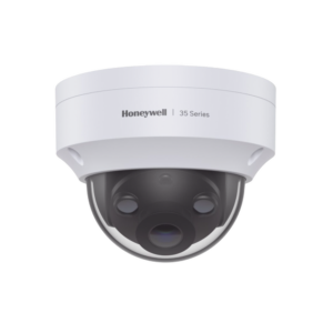 Domo IP 3 Megapixel / Lente 2.8 mm / 40 mts IR /  Ultra Baja Iluminación / NDAA / ONVIF / Exterior IP66 / Antivandalico IK10 / Ultra Baja Iluminación / H.265 / PoE / Serie 35 / Honeywell Security