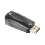 Adaptador (Convertidor) HDMI a VGA  / HDMI Macho a VGA Hembra / Resolución 1920x1080 @ 60Hz  / Adaptador de Audio de 3.5 mm / Chapado en Níquel - Image 3