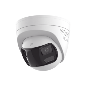 [Dual Light] Turret IP 8 Megapixel / Imagen Panorámica 180°/ PoE / Micrófono y Bocina Integrado / Exterior IP67 / Audio Bidireccional / Alarma Visual y Auditiva Integrada / Smart Supplement Light / Micro SD 512 GB