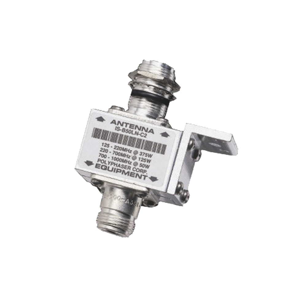 Protector Coaxial RF / 125-1000 MHz / 50 ? / Conectores N Hembra / Bloqueo DC / 40 kA
