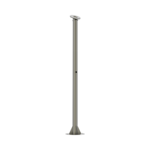 Poste para Cámara ANPR / Compatible con DS-TCG406-E / Altura de 1.5 Metros /  Color Gris