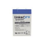 Batería de respaldo 6 V 4.5 Ah AGM | Especial para Seguridad Electrónica | certificada UL | Vida útil 5 años | Terminales F1  + Adaptador F2 - Image 2