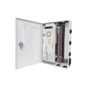 Fuente / 11-15 V / 18 canales / 20 A / Alta tecnología en seguridad / Doble ventilador / Hasta 1.8 Amperes por Salida / Filtro de ruido por canal / Diseño de alta gama.