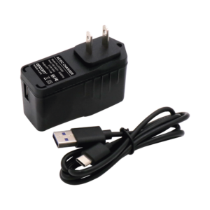 Adaptador de pared de 5 Vcc, @ 3 A con micro-USB tipo C