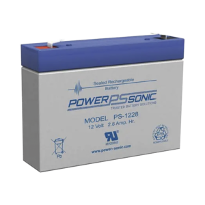 Bateria 12V, 2.8AH, Para Respaldo, Tecnologías AGM/VRLA, 5 Años Vida Útil, Terminales F1, Reconocida UL