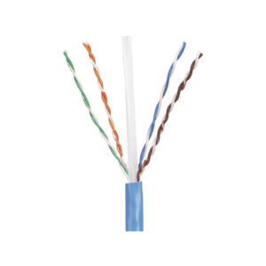 Bobina de Cable UTP 305 Metros (1000 Pies) de Cobre, PanNet, Azul, Categor?a 5e (24 AWG), PVC (CM), de 4 Pares